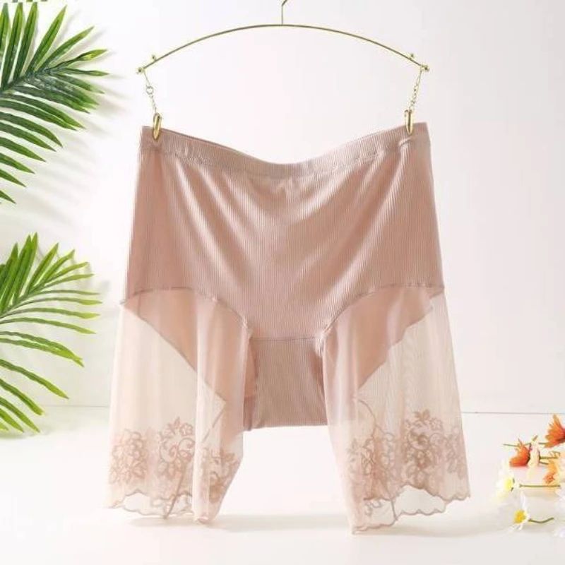 Underwear for Women Summer Ice Silk Shorts Under the Skirt S