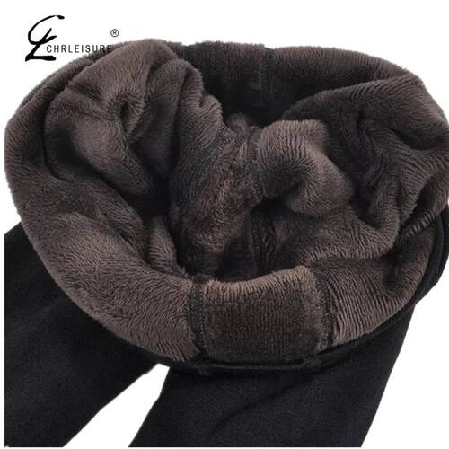 8 Colors S-XXL Winter Warm Leggings Women High Waist Thick V