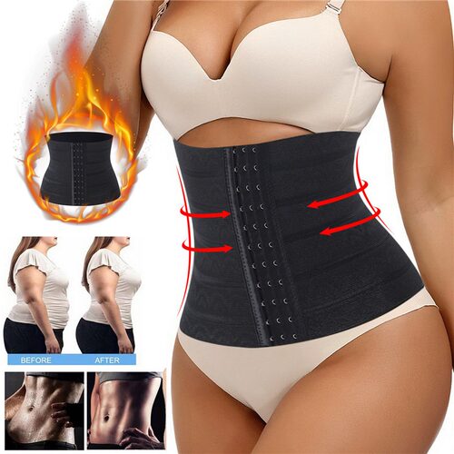Women Waist Trainer Body Shaper Belt Slimming Sheath Belly R