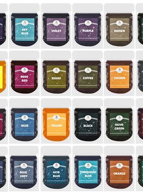 10g 24 Colors Fabric Dye Clothing Refurbished Coloring Agent