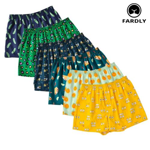3pcs Men's Aro Pants Classic Printed Boxers Men's Panties Me