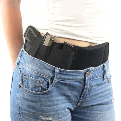 Tactical Hidden Holster Portable Belly Gun Holster Concealed