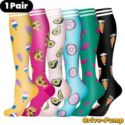New Compression Socks Sports High Running Marathon Recovery