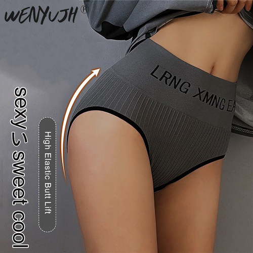 Seamless Women's Panties High Waist Flat Belly Panties Body