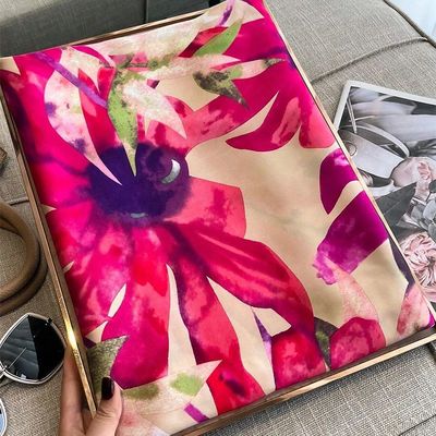 Satin Silk Shawl  Scarf WomenSummer Sunscreen Beach Stole Wr