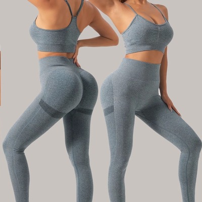 Speckled Scrunch Seamless Leggings Women Soft Workout Tights