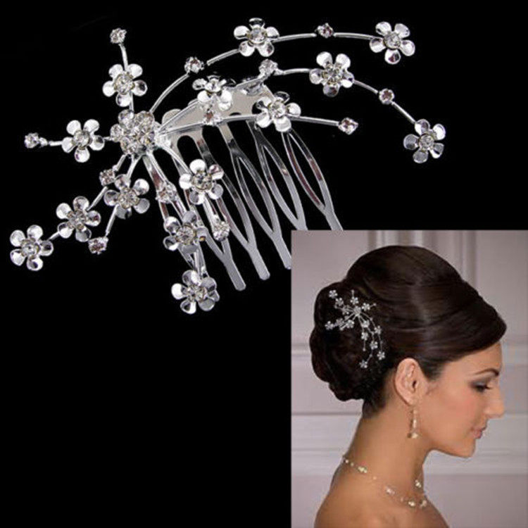 New Bridal Plum Flower Rhinestone Hair Comb Oriental Style H在类目 家装主材, 环保/除味/保养, 环保系列, 其它中 - 来自Buy2taobao.com提供专业的淘宝代购服务