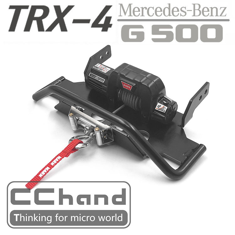 CChand TRX-4 TRX-6 奔驰 4X4 6X6 G63 G500 金属 前下杠