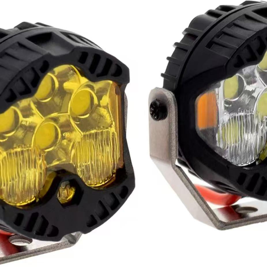 1/8 1/10 模型攀爬车越野rc遥控车通用灯光改装升级配件 高亮射灯