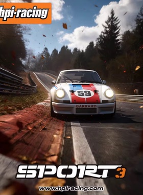 HPI SPORT 3 1973 Porsche Carrera 保时捷 遥控电动 漂移车房车