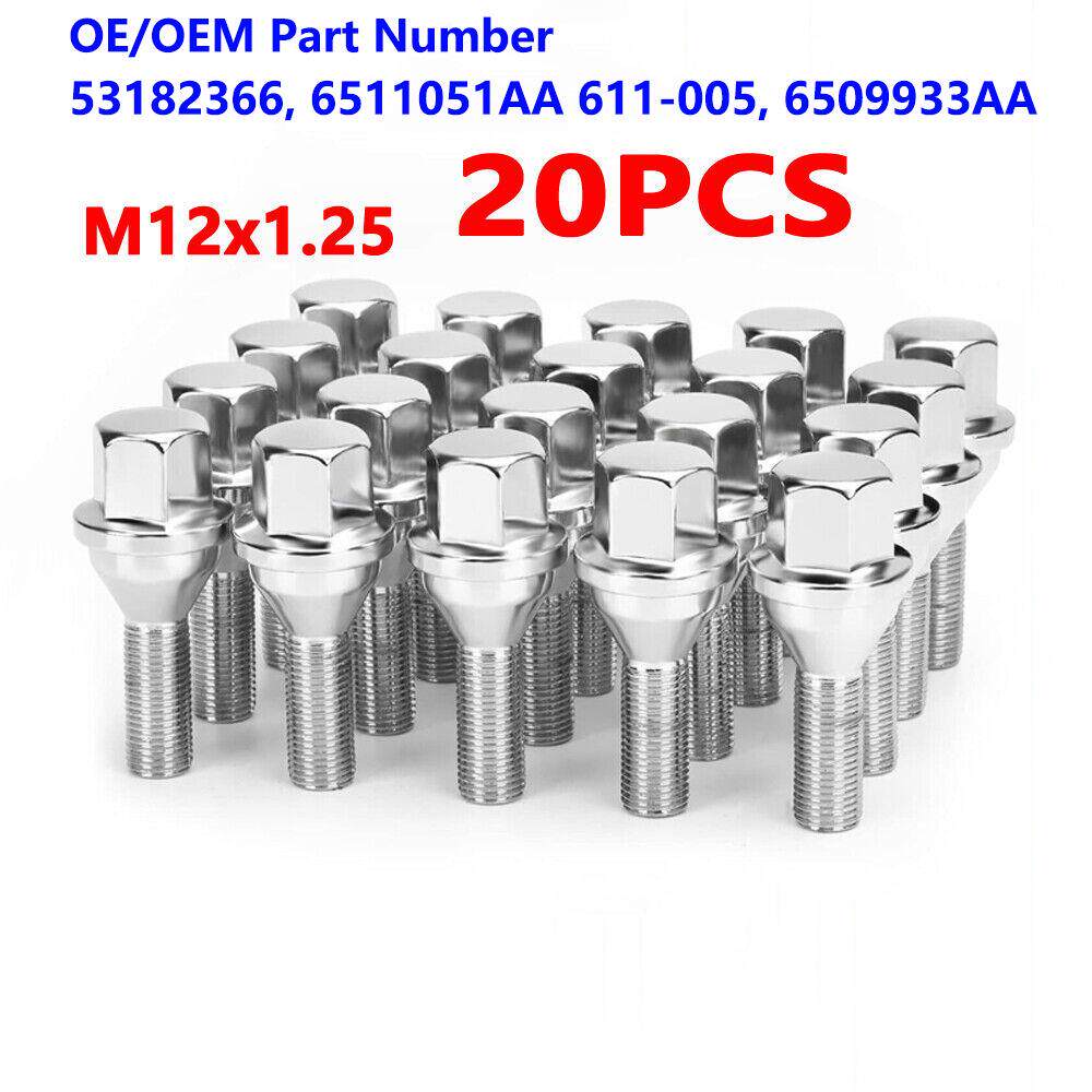 适用吉普指南者自由光车轮胎实心一体加强螺丝杆20件套