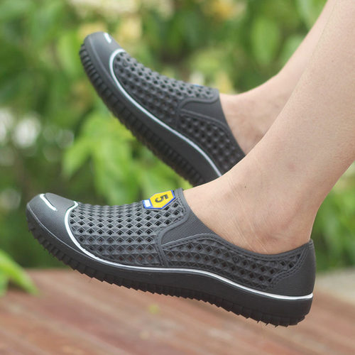 夏季新款个性学生潮流防滑洞洞鞋