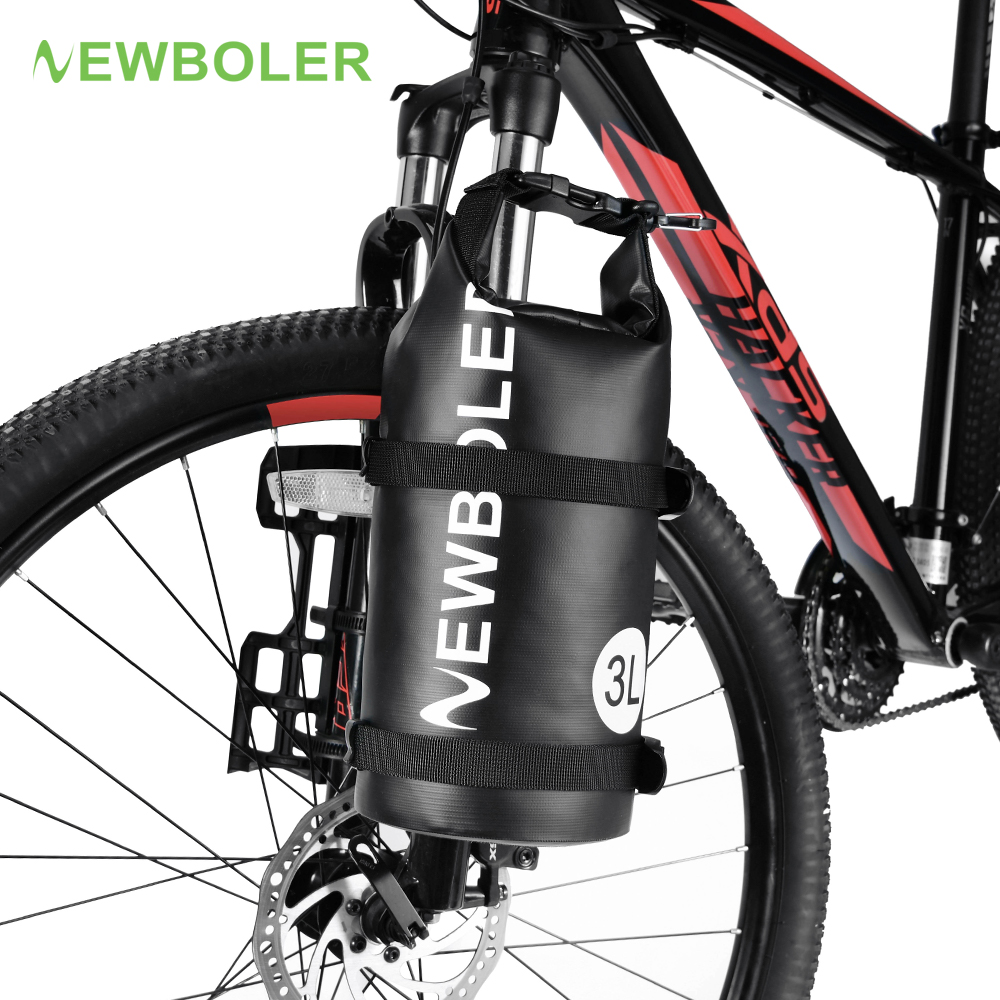 NEWBOLER 3L全防水gravel自行车前叉包山地公路车挂包多功能车包