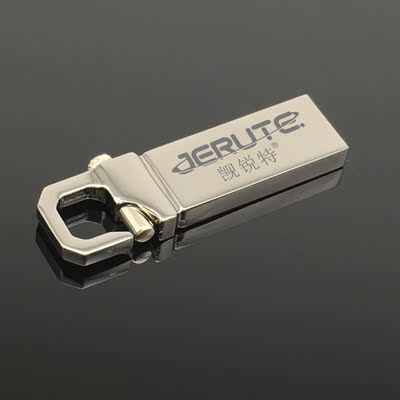金属刻字u盘定制logo礼品