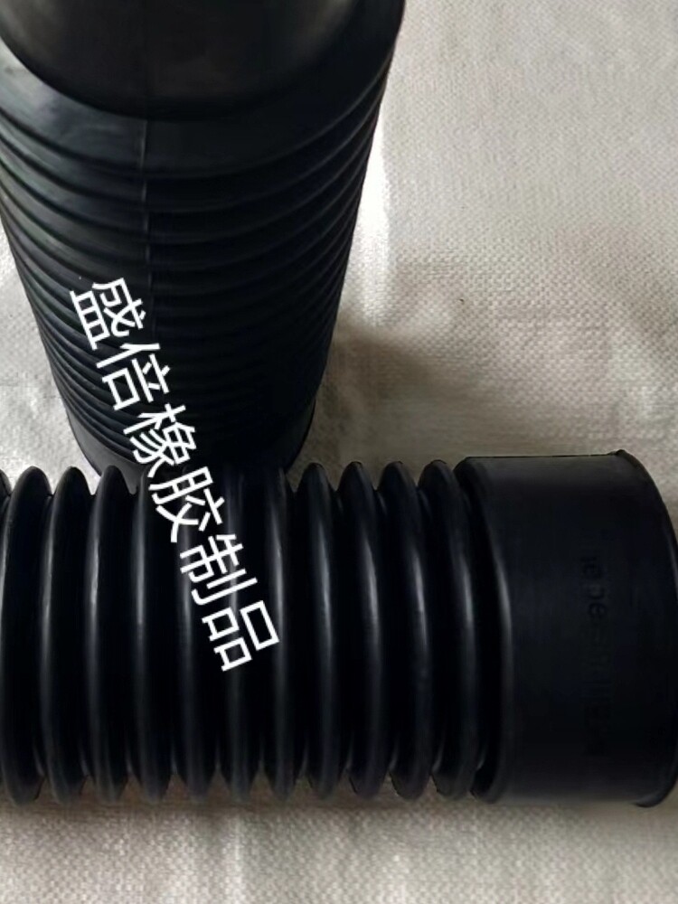 橡胶波纹管PVC管道排水软接头下水管桥梁改建排水可弯曲