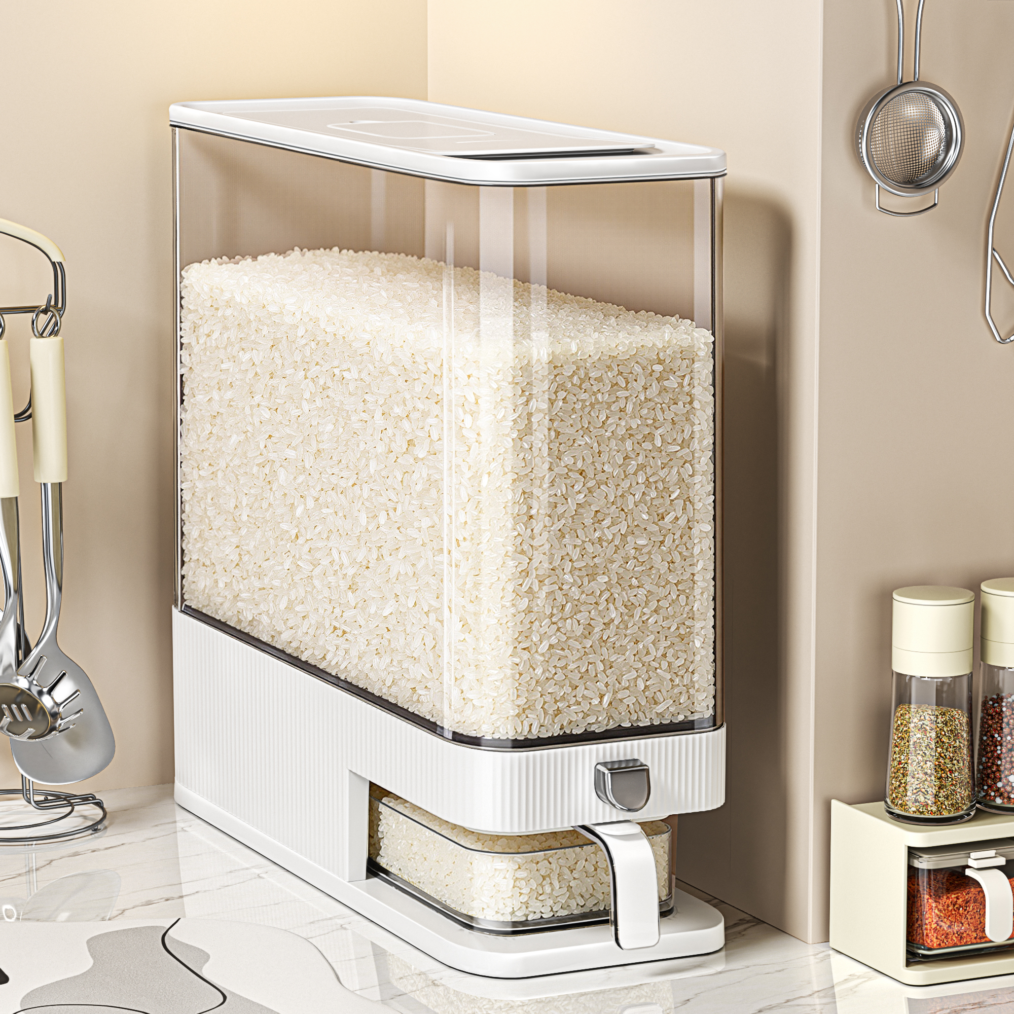 日本家用防虫防潮食品级米桶密封