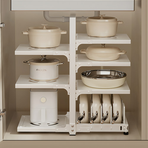 厨房锅具置物架水槽柜锅具收纳架