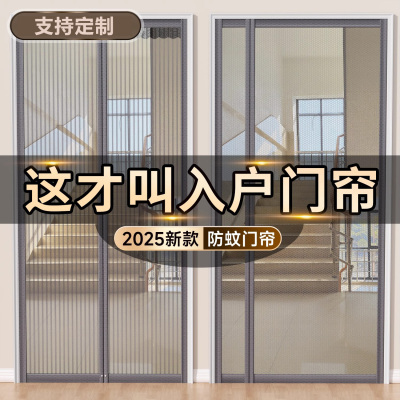 入户门防蚊门帘2025新款侧开高档