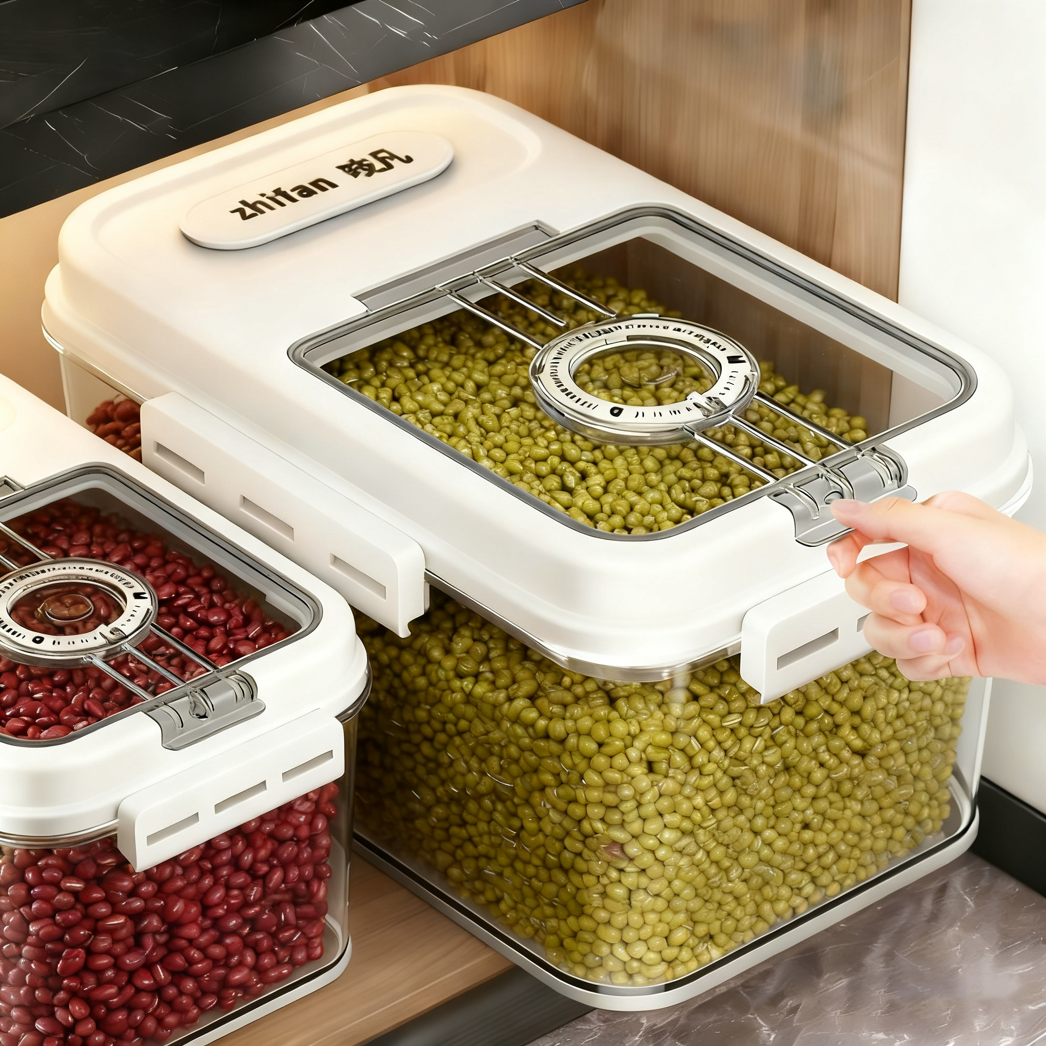 吱凡米桶密封防潮防虫日本家用