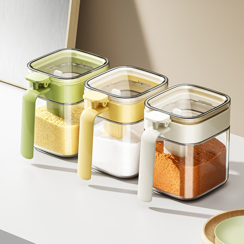 日本调料罐高颜值高端新款调料盒防潮密封收纳组合盐罐调味瓶罐,厨房/烹饪用具,米桶/米缸,淘宝优惠券,粉丝福利购,淘宝优惠卷