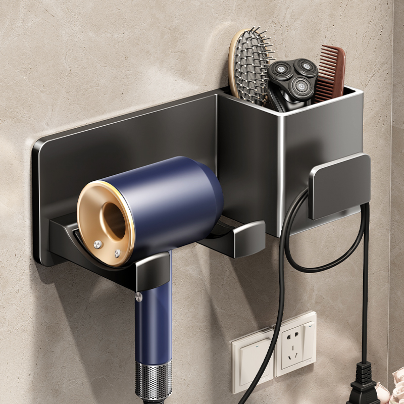 日本吹风机置物架免打孔