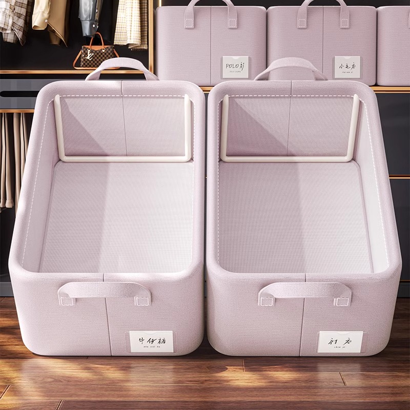 日本衣服收纳框家用放衣物收纳箱