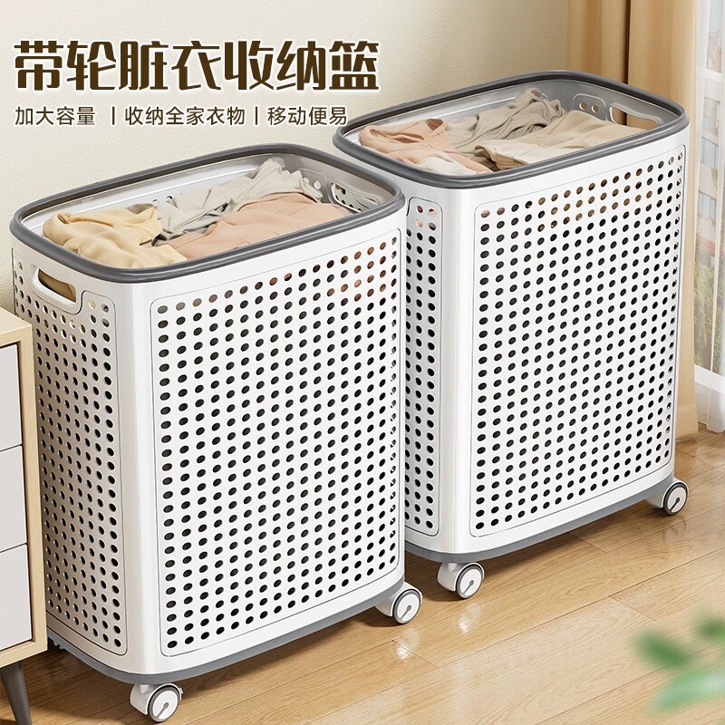 日本脏衣服收纳筐脏衣篓家用浴室