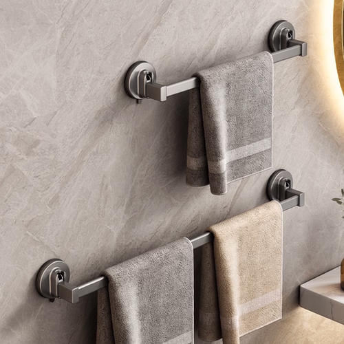 日本免打孔浴室吸盘拖鞋架置物架