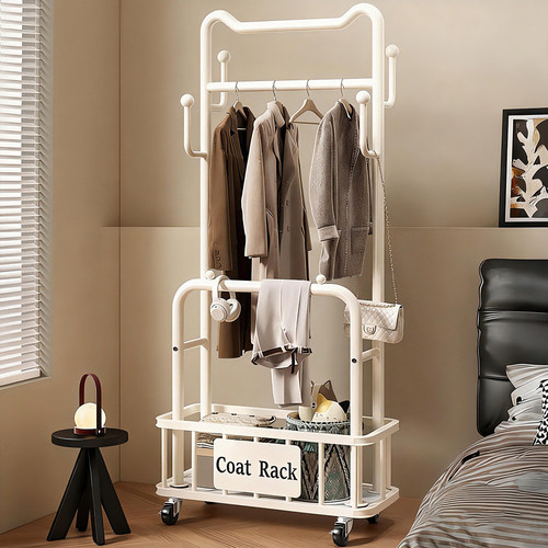 日本衣架卧室落地次净衣架可移动