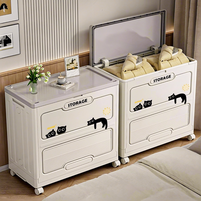 衣服收纳箱翻盖家用大容量超大