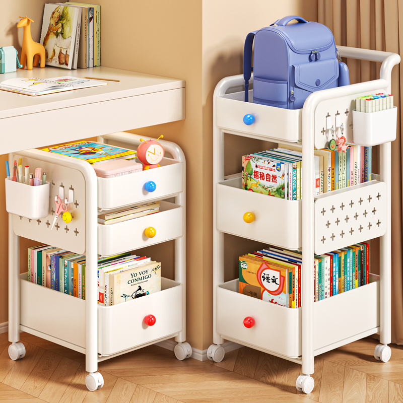 日本书包置物架可移动带轮