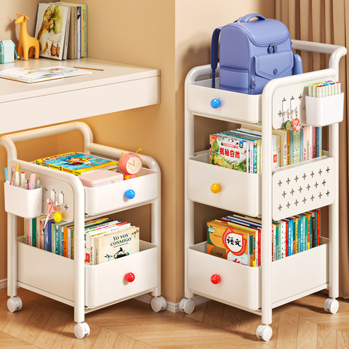 日本书包置物架可移动带轮