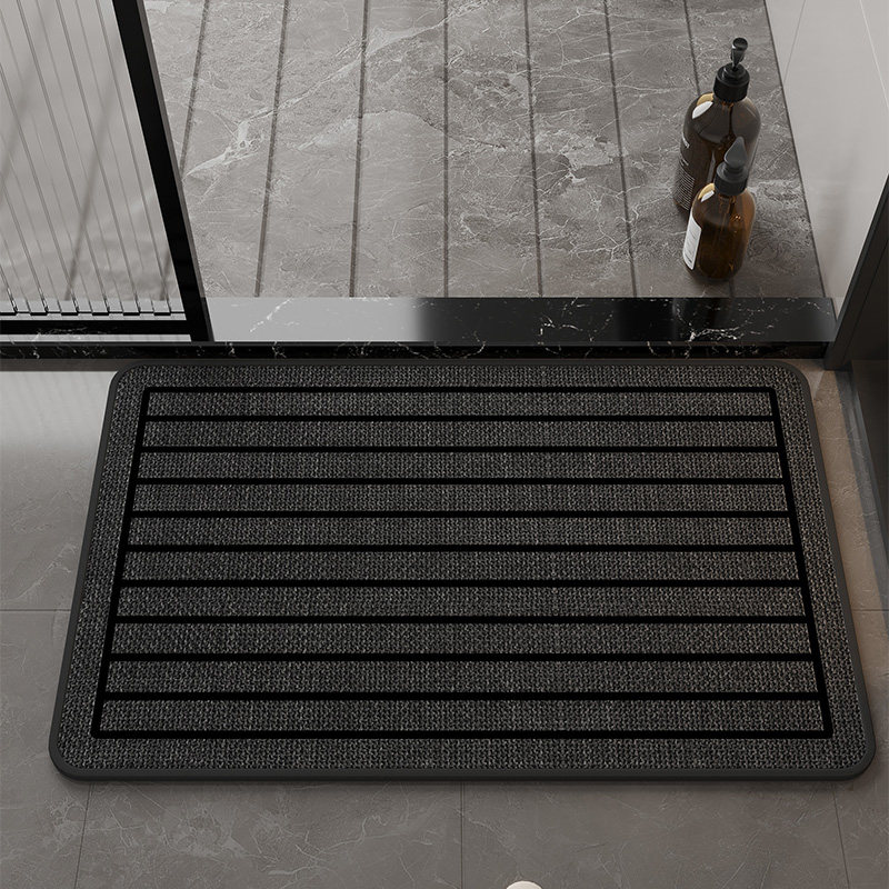 日本仿亚麻浴室吸水地垫卫生间门口防滑脚垫洗澡间厕所速干防滑垫,居家布艺,家用脚垫,淘宝优惠券,粉丝福利购,淘宝优惠卷