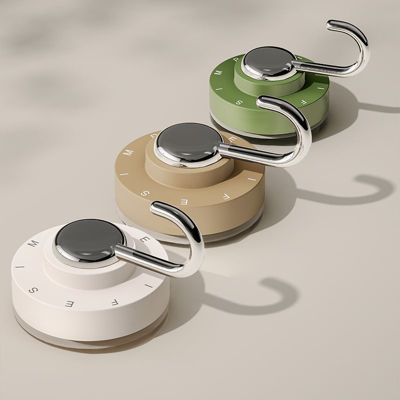 日本吸盘挂钩免打孔强力承重浴室粘胶厨房门后无痕贴浴室墙壁粘贴