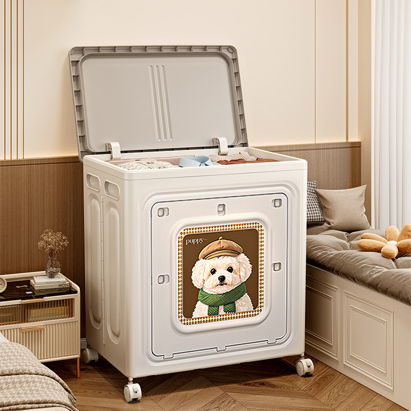 日本收纳箱专用衣服整理箱家用放衣服的婴儿大容量超大宝宝可折叠