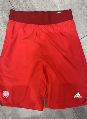 Adidas/阿迪达斯童装米切尔松紧印花运动短裤儿童男中大童HI0987