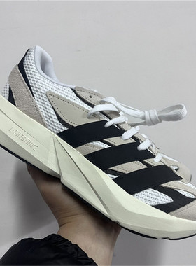 adidas Lightblaze阿迪达斯简约防滑耐磨回弹运动休闲跑鞋JH6944