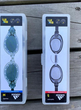 专柜正品 Adidas sw防紫外线中性游泳眼镜 V86955 E44333