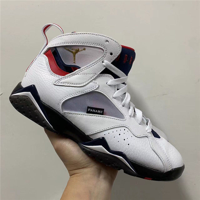 AIR JORDAN 7 RETRO BCFC AJ7灰蓝红大巴黎复刻篮球鞋CZ0789-105