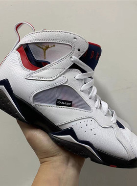 AIR JORDAN 7 RETRO BCFC AJ7灰蓝红大巴黎复刻篮球鞋CZ0789-105