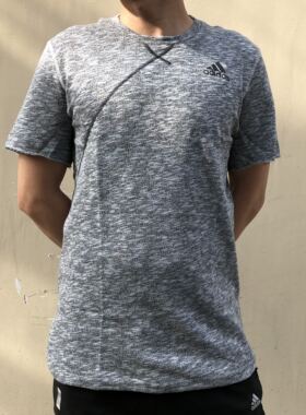 阿迪达斯利拉德夏季新款CROSS-UP针织休闲短袖 AZ4327 BR4600