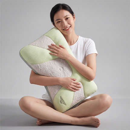 成人护颈枕分区设计助荞麦睡眠枕头芯家用柔软透气可水洗颈椎枕芯