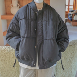 814-1-MF33-P158 198 设计感棒球服棉服棉衣（聚酯纤维）图片