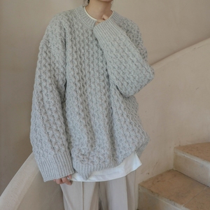 814-1-M302-P75 98 麻花毛衣针织衫（聚酯纤维）,男装针织衫/毛衣,星座814-1