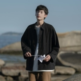 新中式盘扣外套夹克男女814-1-JK900-P7898（棉），男装夹克，星座814-1