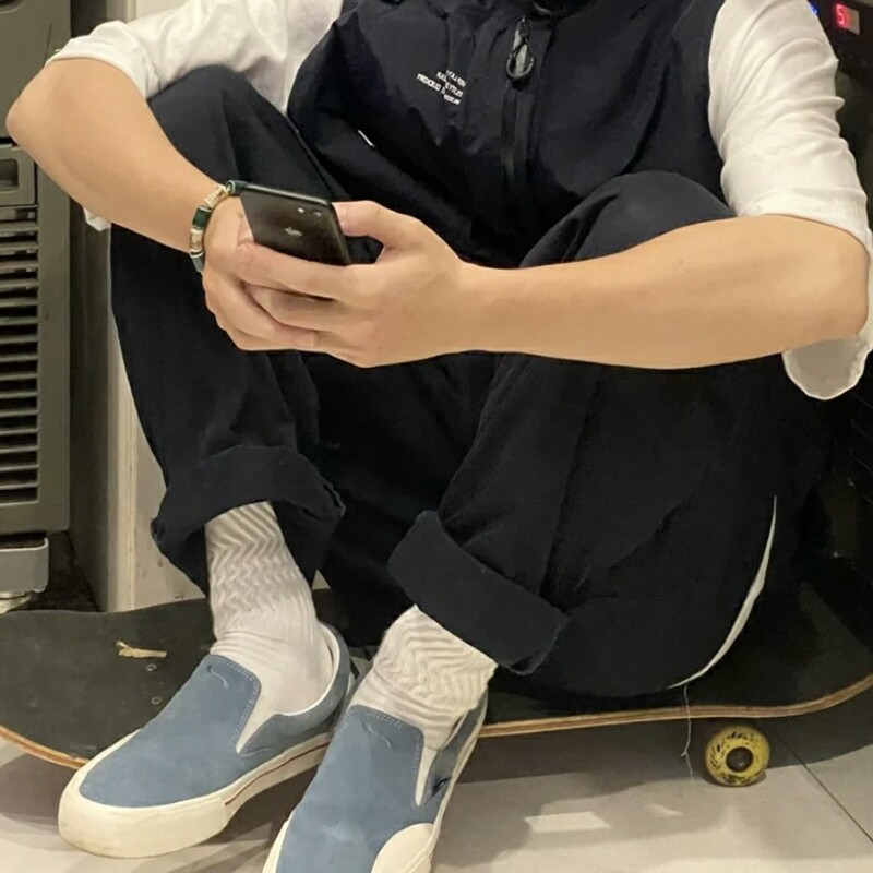 日系立体坑条纹中长袜子814-1-WZ44-P9,饰品袜子,星座814-1