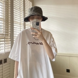 手写体发泡短袖T恤男女814-1-T2314-P3849（250克棉），男装T恤，星座814-1