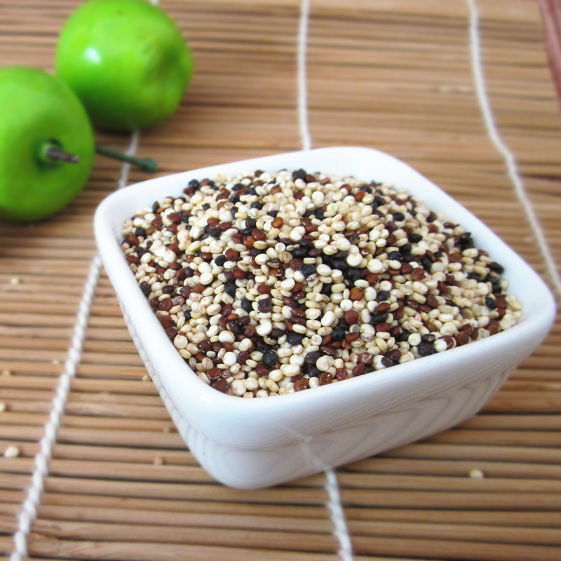 藜麦米三色白红黑藜麦黎麦高原杂粮粗粮pk宝宝婴儿青海一级藜