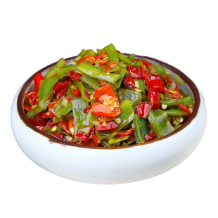 嗳也下饭菜贡菜脆椒外婆菜萝卜80g*5瓶装组合剁椒辣椒酱节假旅游