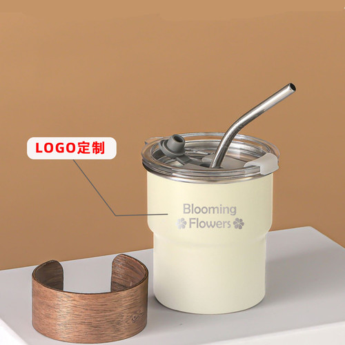 logo定制不锈钢咖啡杯露营杯子